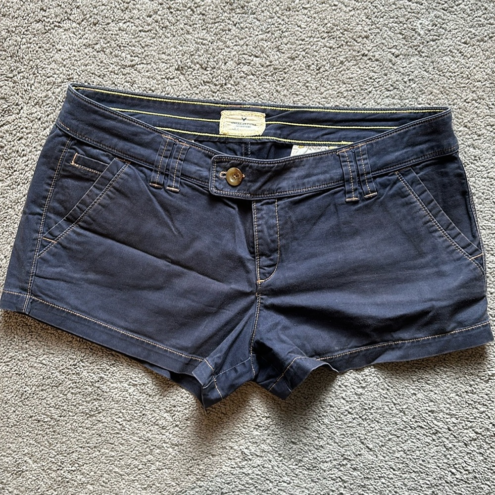 Navy blue American Eagle shorts